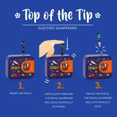 Legami - Top Of The Tip Temperamatite Elettrico Space - legami