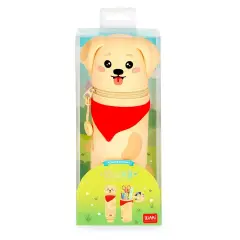 Legami - Kawaii Astuccio Scuola 2 in 1 in Morbido Silicone, Golden - legami