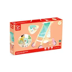 Passeggino Per Bambole In Legno Dolci Passeggiate Hape - Primi giochi
