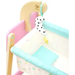 Culla A Dondolo In Legno Per Bambole Dolci Nanne Hape - Primi giochi