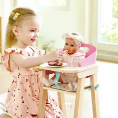 Seggiolone In Legno Per Bambole Hape - Primi giochi