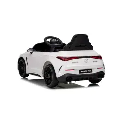 Auto Elettrica Per Bambini Mercedes Cle Benz Bianca - auto