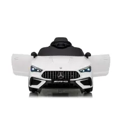 Auto Elettrica Per Bambini Mercedes Cle Benz Bianca - auto