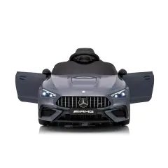 Auto Elettrica Per Bambini Mercedes Cle Benz Grigia - auto