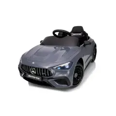 Auto Elettrica Per Bambini Mercedes Cle Benz Grigia - auto