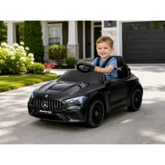 Auto Elettrica Per Bambini Mercedes Cle Benz Nera - auto