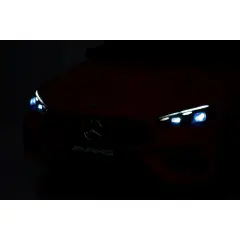 Auto Elettrica Per Bambini Mercedes Cle Benz Rossa - auto