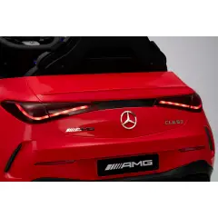 Auto Elettrica Per Bambini Mercedes Cle Benz Rossa - auto