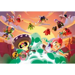 Puzzle 180 Pezzi Square Box Brawl Star 4 - Puzzle in cartone