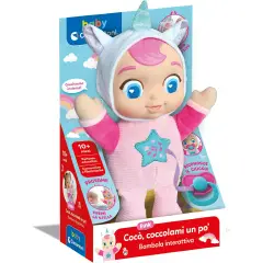 Clementoni Baby Cocò Coccolami Un Po' Bambola Peluche Parlante 10+ Mesi - Primi giochi
