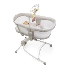 Chicco Baby Hug 4in1 Armonia Mother Pearl – Culla, Sdraietta, Seggiolone e Prima Sedia 0-36 Mesi - sdraiette