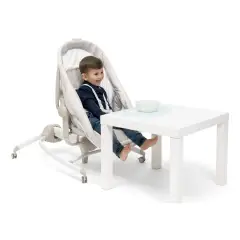 Chicco Baby Hug 4in1 Armonia Mother Pearl – Culla, Sdraietta, Seggiolone e Prima Sedia 0-36 Mesi - sdraiette