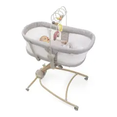 Chicco Baby Hug 4in1 Armonia Scandinavian – Culla, Sdraietta, Seggiolone e Prima Sedia 0-36 Mesi - sdraiette