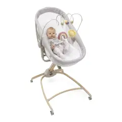 Chicco Baby Hug 4in1 Armonia Scandinavian – Culla, Sdraietta, Seggiolone e Prima Sedia 0-36 Mesi - sdraiette