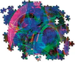 Clementoni Star Wars Metamorphic Art 520 Pezzi con Cornice e LED RGB - puzzle adulti