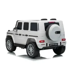 Auto Elettrica Mercedes AMG G63 per Bambini 12V, Bianca - auto