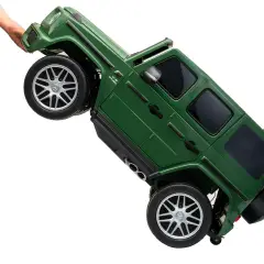 Auto Elettrica Mercedes AMG G63 per Bambini 12V, Verde Militare - auto