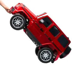 Auto Elettrica Mercedes AMG G63 per Bambini 12V, Rossa - auto