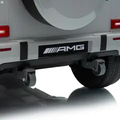 Auto Elettrica Mercedes AMG G63 per Bambini 12V, Grigia - auto