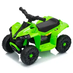 Quad Elettrico 6V per Bambini Can-Am Renegade ATV, Licenza Ufficiale, Verde - moto