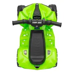 Quad Elettrico 6V per Bambini Can-Am Renegade ATV, Licenza Ufficiale, Verde - moto