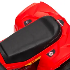 Quad Elettrico 6V per Bambini Can-Am Renegade ATV, Licenza Ufficiale, Rosso - moto