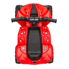 Quad Elettrico 6V per Bambini Can-Am Renegade ATV, Licenza Ufficiale, Rosso - moto