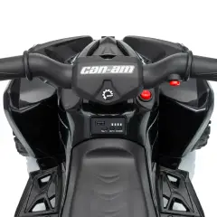 Quad Elettrico 6V per Bambini Can-Am Renegade ATV, Licenza Ufficiale, Nero - moto
