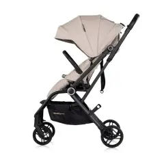 Passeggino Go Twist Latte con Seduta Girevole 360° – Reclinabile, Leggero e Compatto fino a 22 kg - passeggini compatti