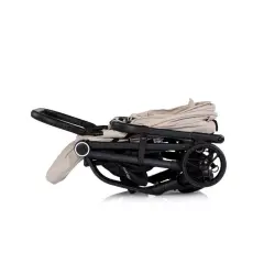 Passeggino Go Twist Latte con Seduta Girevole 360° – Reclinabile, Leggero e Compatto fino a 22 kg - passeggini compatti