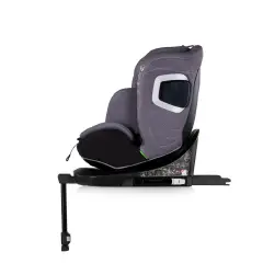 Chipolino Seggiolino Auto Clima Air Anthracite i-Size 360 ISOFIX – 40-150 cm con Termocomfort - bambini 40-150 cm (0-12 anni)
