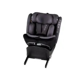 Chipolino Seggiolino Auto Clima Air Anthracite i-Size 360 ISOFIX – 40-150 cm con Termocomfort - bambini 40-150 cm (0-12 anni)