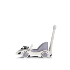 Girello Happy Walker 5 in 1 Grey - Multifunzione con Luci, Suoni, Dondolo e Modalità Salto. - girelli