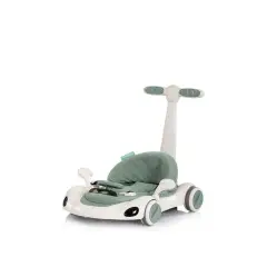 Girello Happy Walker 5 in 1 Basil - Multifunzione con Luci, Suoni, Dondolo e Modalità Salto. - girelli