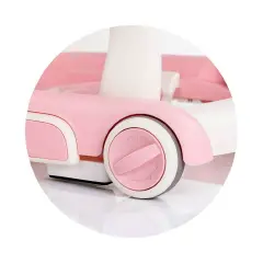 Girello Happy Walker 5 in 1 Pink - Multifunzione con Luci, Suoni, Dondolo e Modalità Salto. - girelli