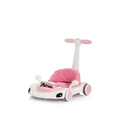 Girello Happy Walker 5 in 1 Pink - Multifunzione con Luci, Suoni, Dondolo e Modalità Salto. - girelli
