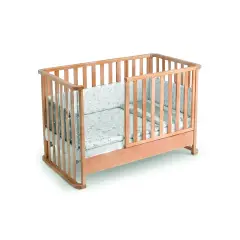 Letto Infinito Evolutivo 6in1 Naturale con Tessile Land - collezioni