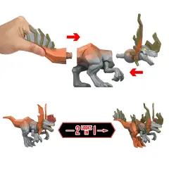 Jurassic World Mayhem Mix Jlf10 - action figures ed accessori