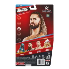 Mattel WWE Main Event Seth Rollins JHJ03 Action Figure - action figures ed accessori