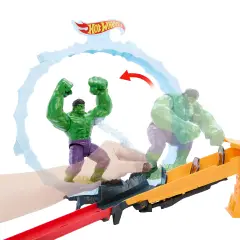 Hot Wheels Spider-Man e Hulk Spacca JMR29 - Veicoli, garage e piste