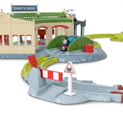 Thomas & Friends Capanno di Tidmouth JLL36 - Veicoli, garage e piste