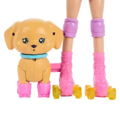 Barbie E Cucciolo Sui Pattini Blnde Jmj44 - collezionabili bambina