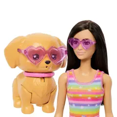 Barbie E Cucciolo Sui Pattini Brun Jmj45 - collezionabili bambina