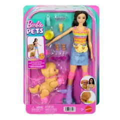 Barbie E Cucciolo Sui Pattini Brun Jmj45 - collezionabili bambina