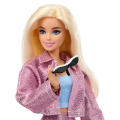 Barbie Deluxe Style JNC61 con 4 Accessori Fashion - collezionabili bambina