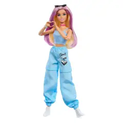Barbie Deluxe Style JNC61 con 4 Accessori Fashion - collezionabili bambina