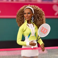Barbie Signature Serena Williams Bambola Tennis con Racchetta Mattel - collezionabili bambina