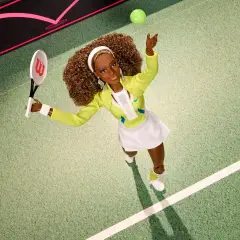 Barbie Signature Serena Williams Bambola Tennis con Racchetta Mattel - collezionabili bambina