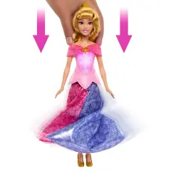 Princ.Disney Fd Aurora Trasformabile Magico Look Jlk24 - collezionabili bambina