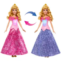 Princ.Disney Fd Aurora Trasformabile Magico Look Jlk24 - collezionabili bambina